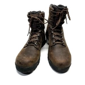 Danner Crafter 8” Brown Work Boots Men's Size 12 Safety Toe Good Condition